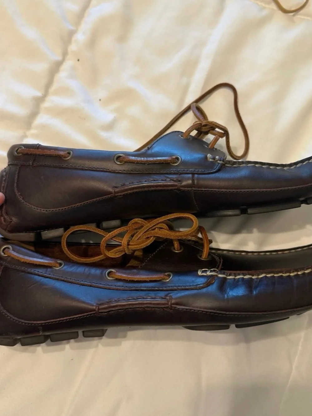 EUC Polo Ralph Lauren Roderick Driver Slip On Loafer Size 12 Authentic  Brown